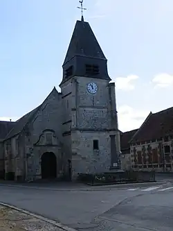 The church in Hémévillers
