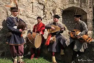 Hungarian folk music band Héttorony Hangászok