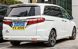 Odyssey (pre-facelift, China)
