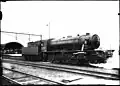Steam locomotive NS 4416 (ex War Department no. 77234) in Utrecht. (Between 1945 - 1946)