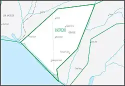 USGS hydrologic unit 18070201 boundary map