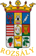 Coat of arms of Rozsály