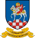 Coat of arms of Tótszentmárton