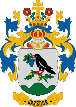 Coat of arms of Vázsnok