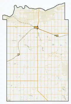 Rural Municipality of Happyland No. 231 is located in Happyland No. 231
