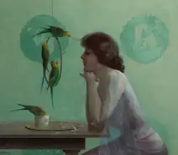 The Parakeet Ring, c. 1910, private collection