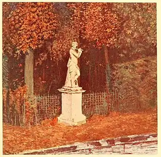 Le Joueur de flûte, color print, 1895