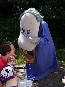 Hemulen in Moomin World, Naantali.