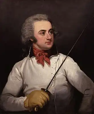 Portrait of Henry Angelo, 1790