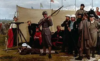 Volunteers at a Firing Point (1866)