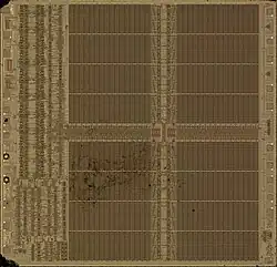 Die shot of Hitachi HD61914 SRAM.