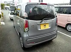 Rear view (facelift)