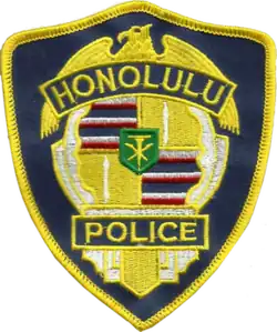 Patch of the Honolulu Police Department