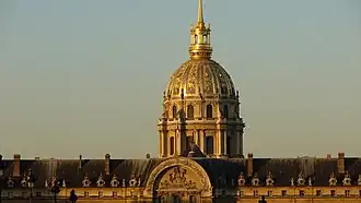 Dôme of the Hôtel des Invalides.