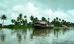 Houseboats on Kerala water-ways