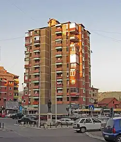 Residential building in North Mitrovica