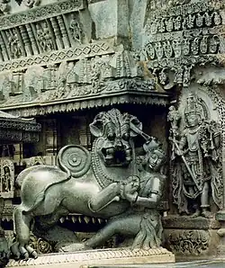 The emblem of Hoysala empire