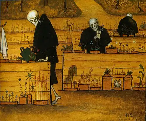 Hugo Simberg, The Garden of Death, 1896 (Ateneum)