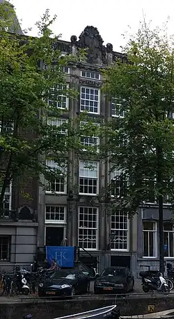 Huis v Brienen Voorgevel Herengracht 284