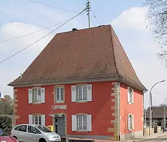 The town hall in Hundsbach