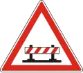 A-015 Road closed