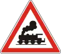 A-039 Level crossing without gates or barriers