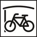H-114 Covered bicycle storage