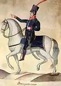uniform of Hussars of Pueyrredon