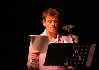 Lead singer Huub van der Lubbe