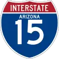 Interstate 15 marker