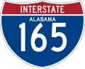 Interstate 165 marker
