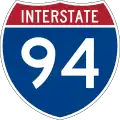 Interstate 94 marker