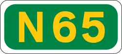 N65 road shield}}