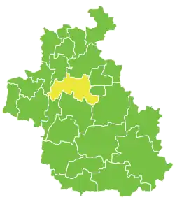 Location in Idlib Governorate