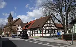 St. Birgitta and timber framed houses