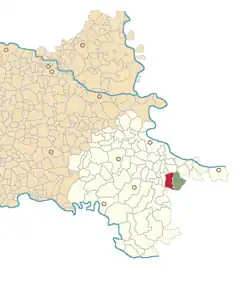Location of Ilača
