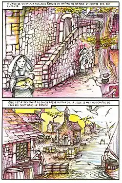 Marie Balavenne and Renée Burel in Plérin 1706