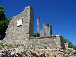 Imperial cult temple in the Forum