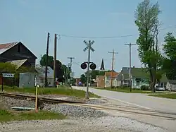 Ipava along U.S. Route 136