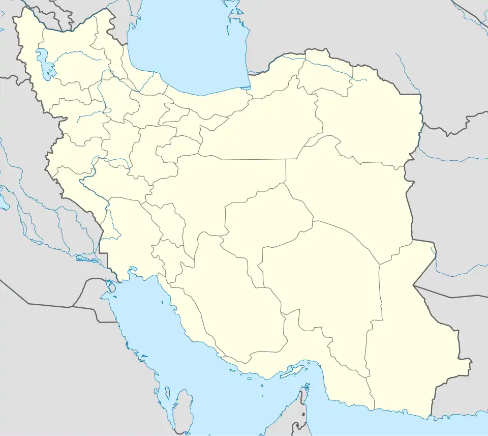 Banesh is located in Iran