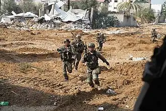 Duvdevan soldiers in Khan Yunis during the Gaza war