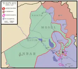 Map – refer to following caption