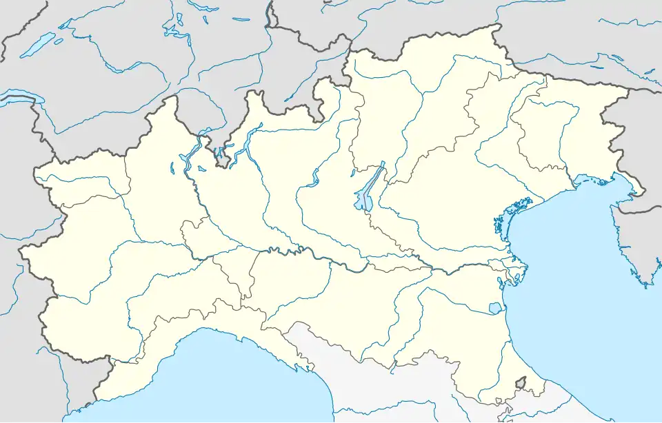 2013–14 Lega Pro Prima Divisione is located in Northern Italy
