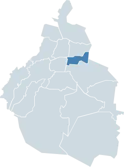 Iztacalco within Mexico City