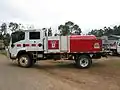 Gang truck fire appliance Izusu 550 (GT2 – Donnelly 37) at Dwellingup in October 2014.