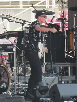 Weiss performing at LoveLoud Festival in 2018