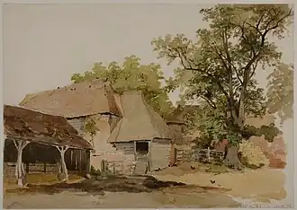 Farmhouse at Old Buckhurst, Sussex (1853), National Museums Liverpool