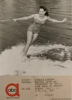 Janelle Kirtley Masters Water Ski Tournament ABC Wide World of Sports (1962)