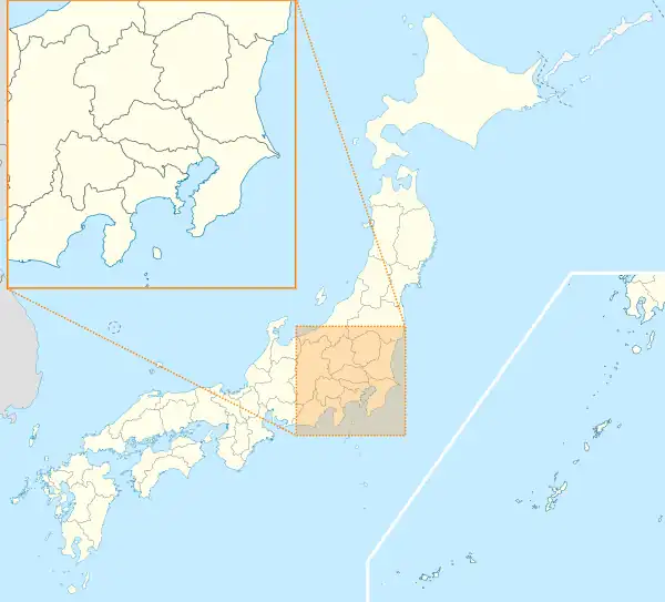 2019 J2 League is located in Japan