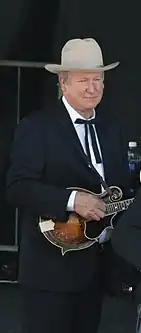 Jeff White with Earls of Leicester performing at MerleFest in 2015